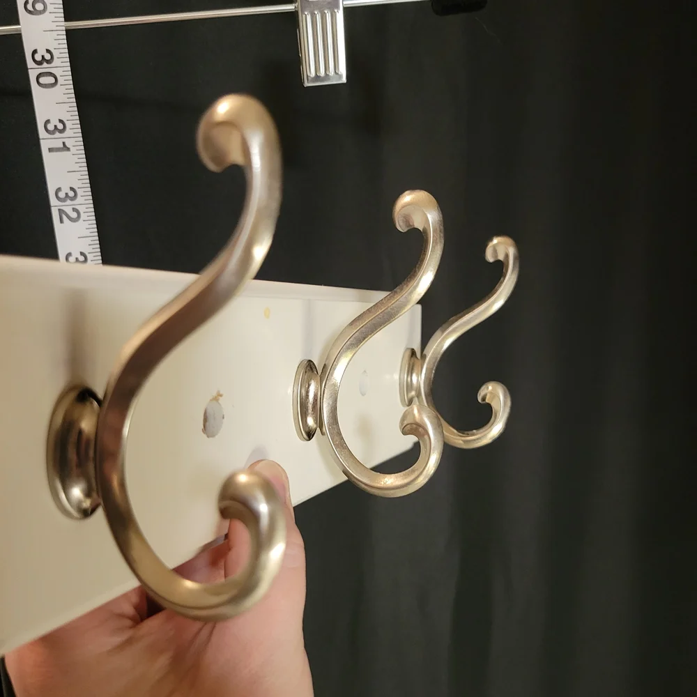 Elegant Silver Wall Hooks Bundle Add-On Only